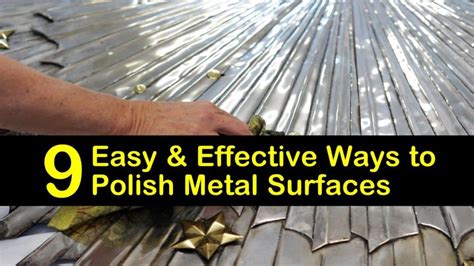 house cleaner to clean metal|how to polish metal surface.